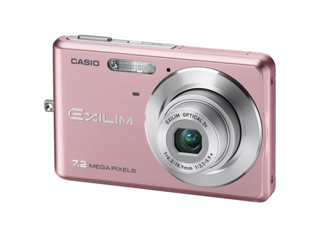 CASIO EX-Z77 Pink 7.2 MP 3X Optical Zoom Digital Camera