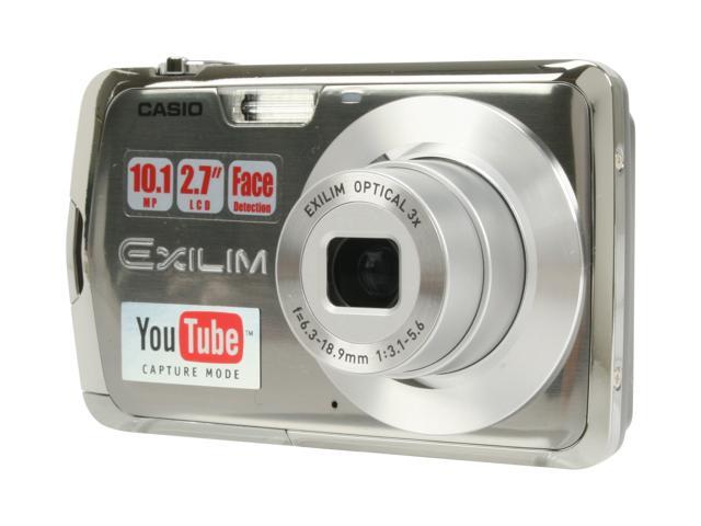 CASIO EXILIM EX-S5 Silver 10.1 MP Digital Camera - Newegg.ca