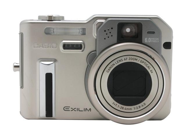 CASIO Exilim Pro EX-P600 Silver 6.0MP 4X Optical Zoom Digital Camera