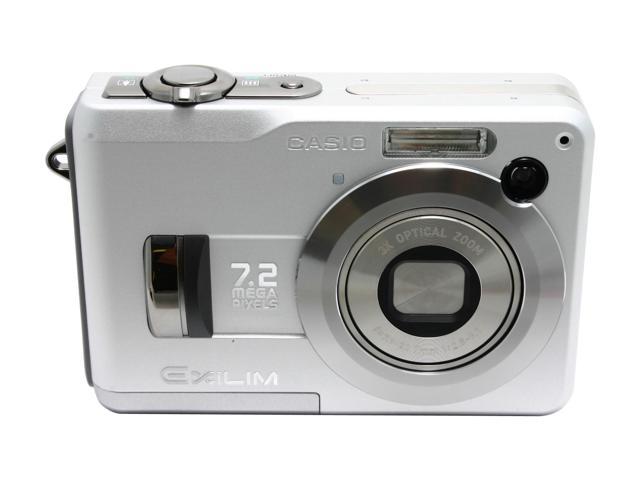 CASIO EX-Z120 Silver 7.2 MP Digital Camera - Newegg.com