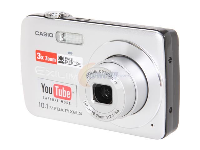 CASIO EXILIM EX-Z33 Silver 10.1 MP Digital Camera - Newegg.com