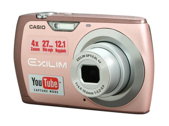 CASIO EXILIM EX-S8 Pink 12 MP 4X Optical Zoom Digital Camera