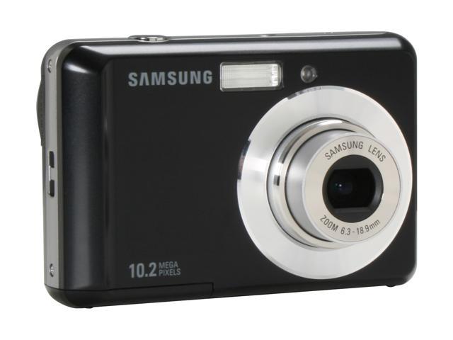 SAMSUNG SL30 Black 10.2 MP Digital Camera - Newegg.com