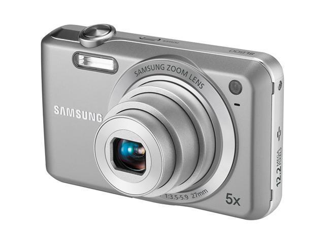 SAMSUNG SL600 Silver 12.2 MP 27mm Wide Angle Digital Camera - Newegg.com