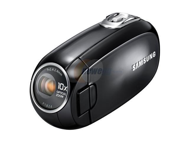 SAMSUNG SMX-C24 Black HDD/Flash Memory Camcorder - Newegg.com