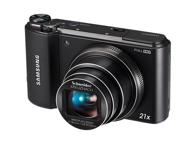 SAMSUNG WB850F Black 16 MP 21X Optical Zoom 23mm Wide Angle Digital Camera