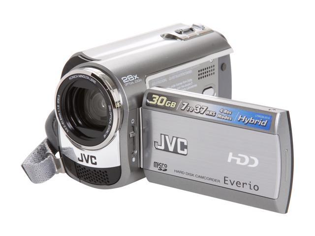 Refurbished: JVC Everio GZ-MG230 Silver 30GB HDD Digital Camcorder 