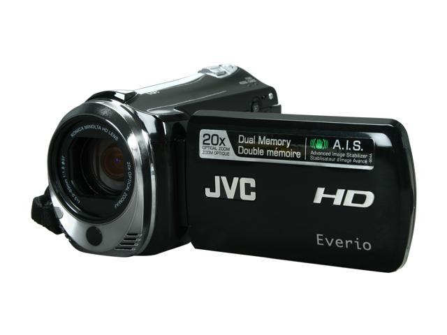 JVC Everio GZ-HM340 Black 16GB Dual Full HD Memory Camcorder 