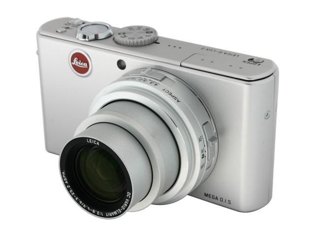Leica D-LUX 2 Silver 8.4MP 28mm Wide Angle Digital Camera 