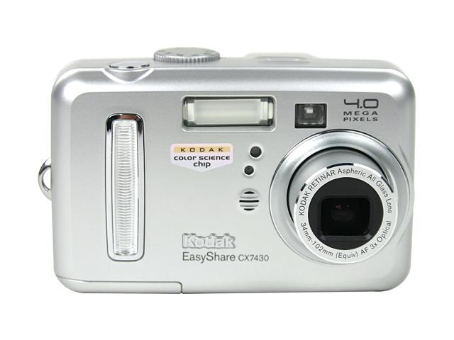 Kodak EASYSHARE CX7430 Silver 4.0MP Digital Camera - Newegg.ca