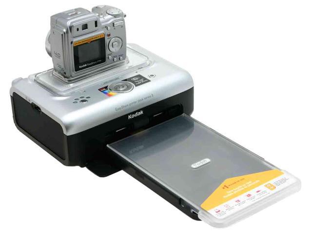 Silver 4.0 MP 5X Optical Zoom Digital Camera w/Printer Series 3 Point Shoot Cameras - Newegg.com