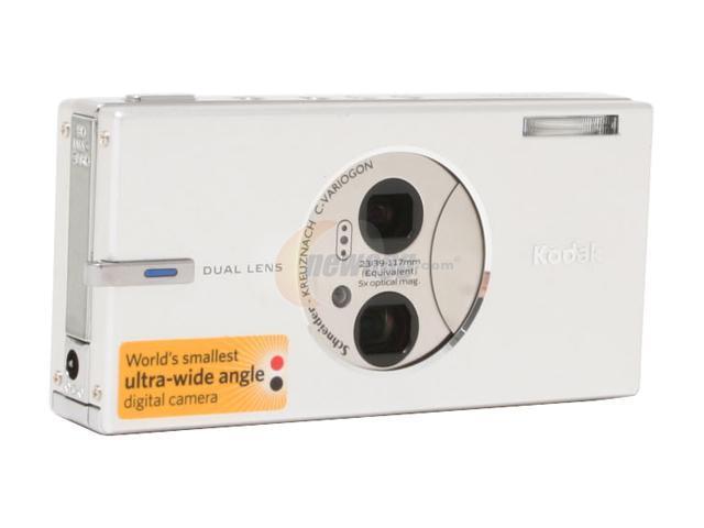 Kodak V705 Silver 7.1MP 5X Optical Zoom 23mm Wide Angle Digital Camera