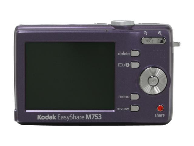 Refurbished: Kodak EasyShare M753 Purple 7.0 MP Digital Camera - Newegg.com