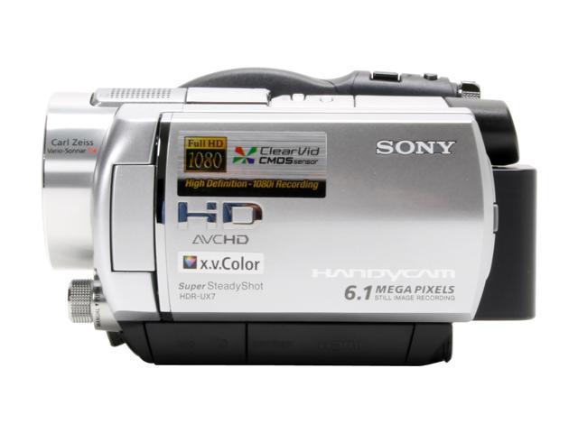 SONY HDR-UX7 Silver AVCHD DVD Handycam Camcorder - Newegg.com