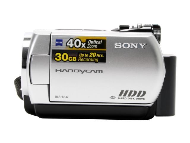 SONY DCR-SR42 HDD/Flash Memory Camcorder - Newegg.com