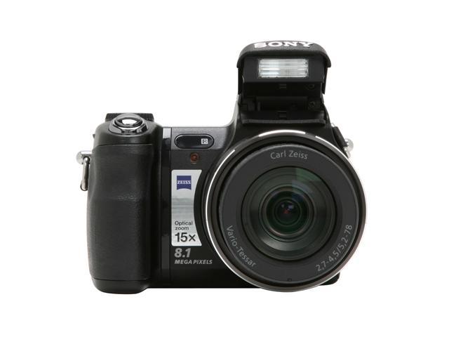 Sony Cyber-shot Dsc-h7 Black 8.1 Mp Digital Camera - Newegg.com