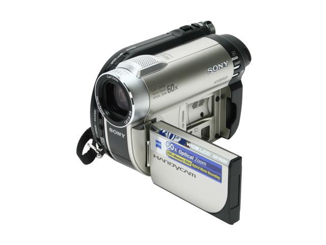 SONY DCR-DVD650 Silver Hybrid Handycam Camcorder - Newegg.com