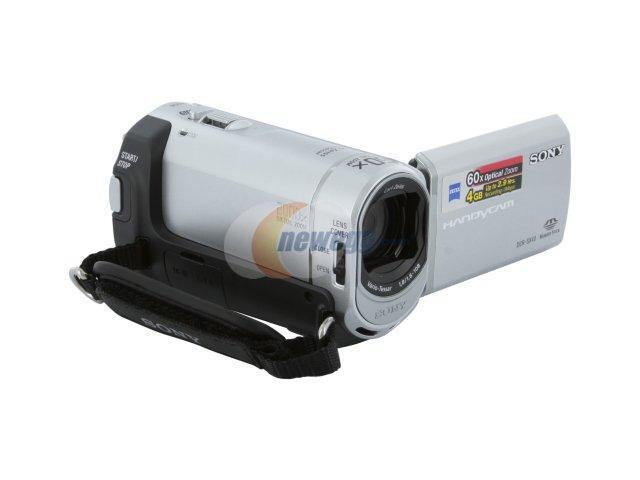 SONY DCR-SX40 Silver 4GB Flash Memory Handycam Camcorder - Newegg.com