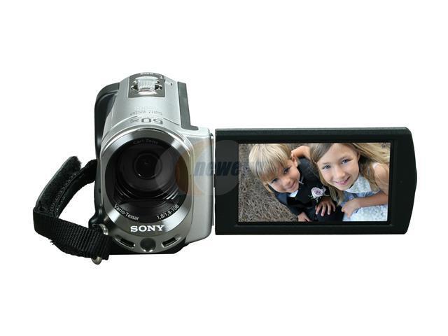 SONY DCR-SX44 Silver 1/8" Advanced HAD CCD 2.7" 230K LCD 60X Optical ...
