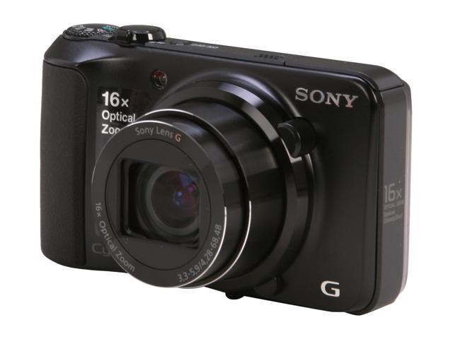 SONY Cyber-shot DSC-H90/B Black 16.1 MP 16X Optical Zoom Digital Camera