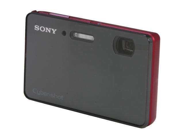 SONY Cyber-shot DSC-TX200V/R Red 18.2 MP Waterproof Digital Camera ...