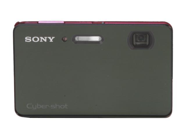 SONY Cyber-shot DSC-TX200V/R Red 18.2 MP Waterproof Digital Camera ...