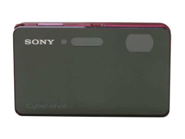 SONY Cyber-shot DSC-TX200V/R Red 18.2 MP Waterproof Digital Camera ...