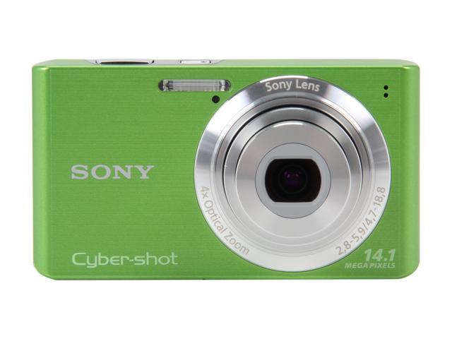 SONY Cyber-shot DSC-W610/G Green 14.1 MP Digital Camera - Newegg.com