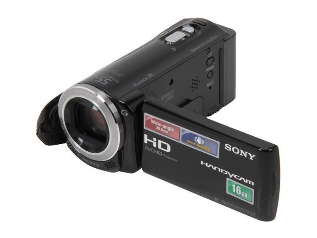 SONY HDR-CX260V/B Black Full HD Flash Memory Camcorder - Newegg.com