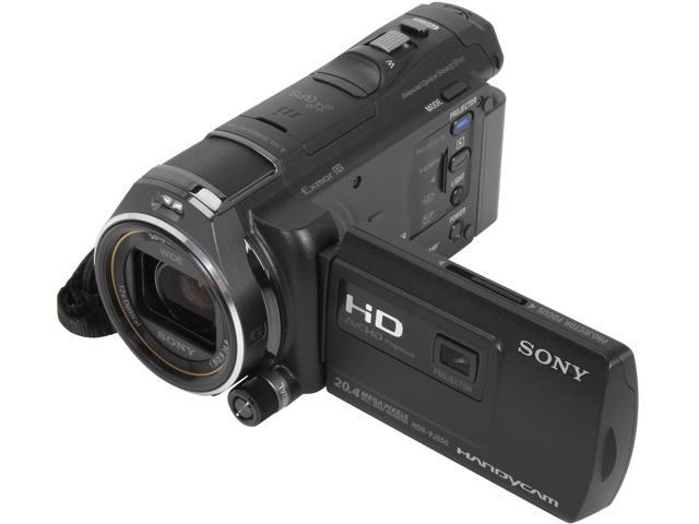 SONY HDR-PJ650V Black 1/3.9" CMOS 3.0" 921K Touch LCD 12X Optical Zoom Full HD HDD/Flash Memory Camcorder