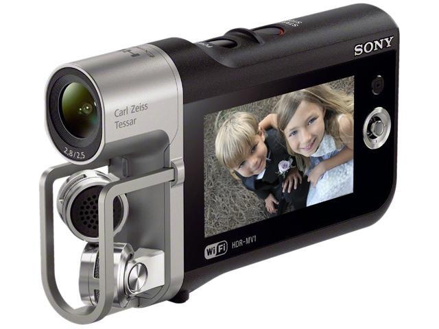 Open Box: SONY HDR-MV1 Black Full HD HDD/Flash Memory Camcorder