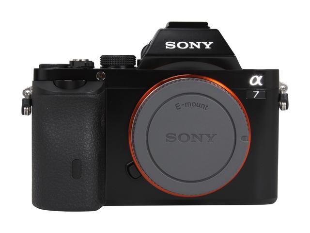 Open Box: SONY Alpha a7 ILCE-7/B Black Interchangeable Lens Camera ...