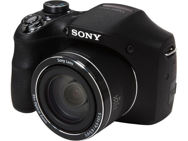 SONY Cyber-shot H300 Black 20.1 MP 35X Optical Zoom Digital Camera