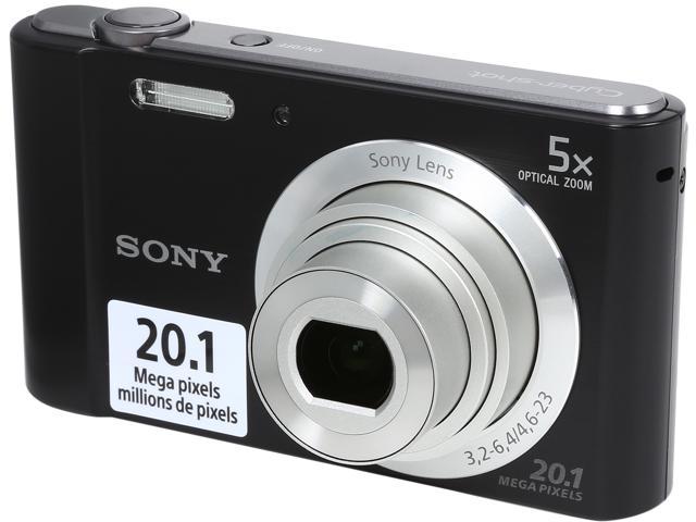 marmeren Rijp ontsmettingsmiddel SONY Cyber-shot W800 Black 20.1 MP Digital Camera - Newegg.com