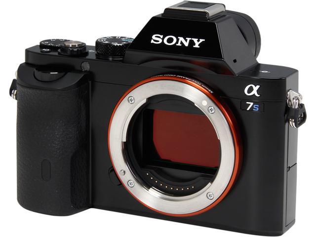 SONY Alpha a7S ILCE7S/B Black 12.2MP 3.0" 921.6K Touch LCD Mirrorless Digital Camera - Body