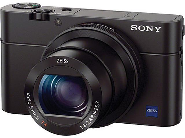 SONY Cyber-shot RX100 III Black 20.1MP 25mm Wide Angle Digital Camera ...