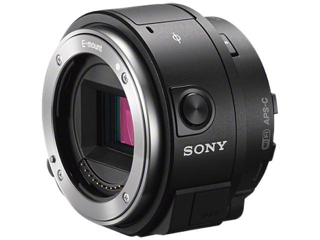 SONY QX1 ILCE-QX1/B Black 20.1 MP Interchangeable Lens Style Camera - Body