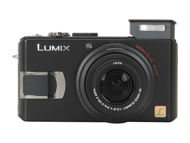 Panasonic Lumix DMC-LX2K Black 10.2 MP 2.8