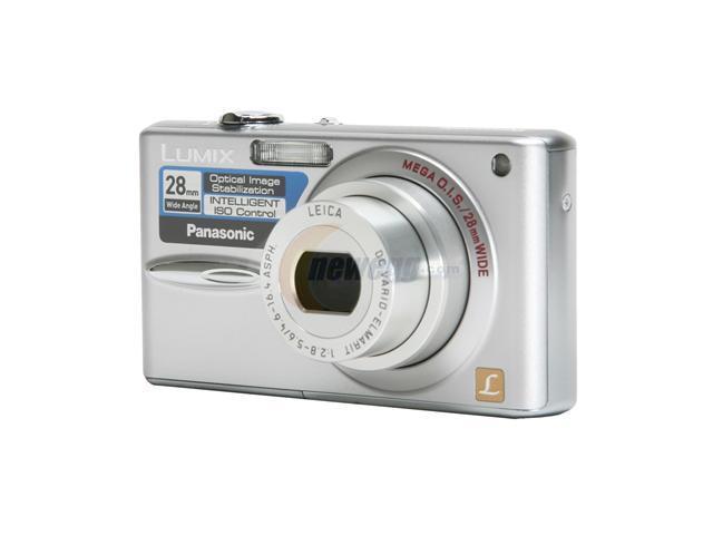 Panasonic DMC-FX30S Silver 7.2 MP 2.5" 207K LCD 3.6X Optical Zoom 28mm Wide Angle Digital Camera