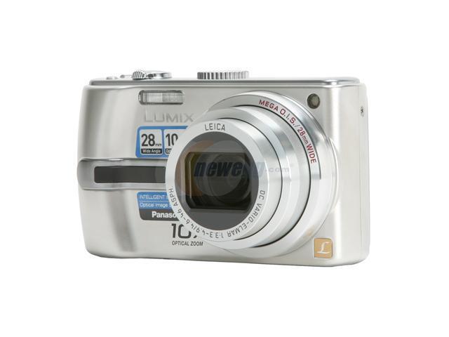 Panasonic DMC-TZ3S Silver 7.2 MP 3.0" 230K LCD 10X Optical Zoom 28mm Wide Angle Digital Camera