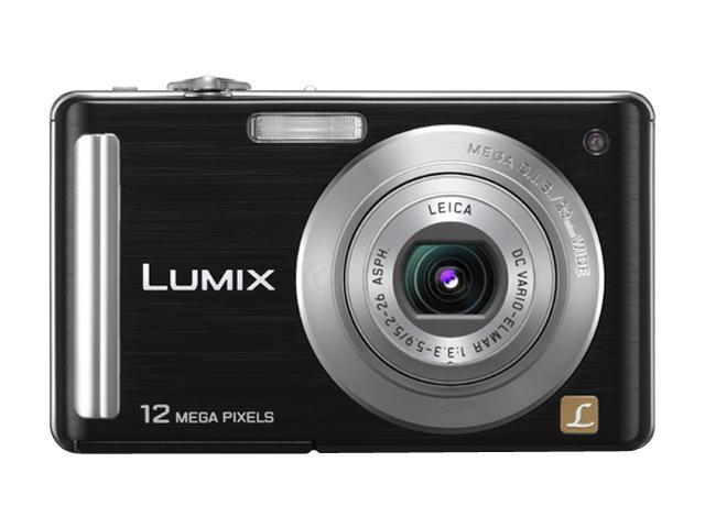 Panasonic LUMIX DMC-FS25 Black 12.1 MP Digital Camera - Newegg.com