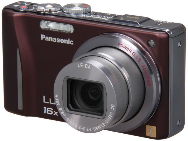 Panasonic DMC-ZS10T Brown 14.1 MP 16X Optical Zoom Digital Camera
