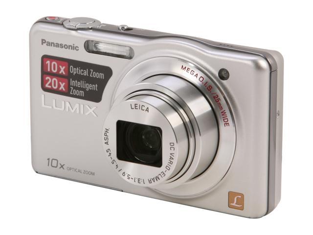 Panasonic DMC-SZ1 Silver 16.1 MP 25mm Wide Angle Digital Camera ...
