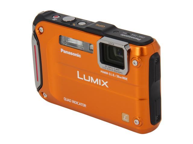 Panasonic LUMIX DMC-TS4D Orange 12.1 MP 2.7" 230K Action Camera