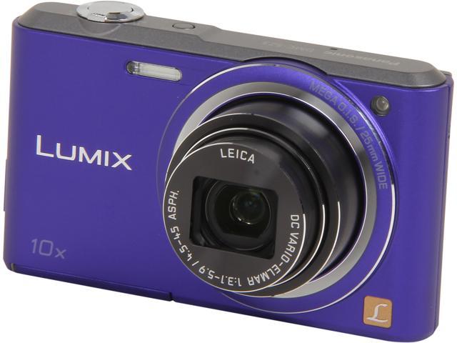Panasonic LUMIX DMC-SZ3V Violet 16.1 MP 10X Optical Zoom Digital Camera