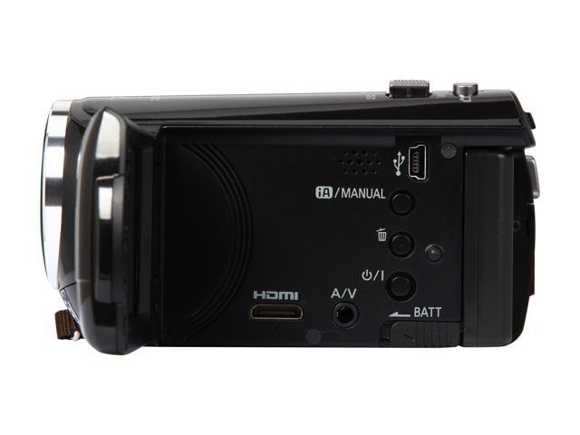 Panasonic V130 HC-V130K Black Full HD HDD/Flash Memory Camcorder ...