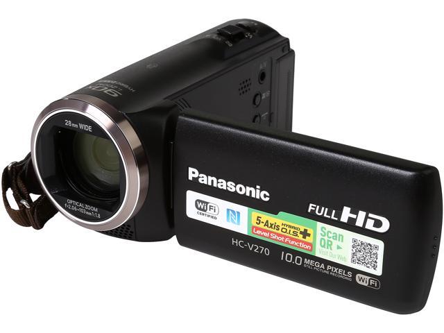 Panasonic HC-V270K Black Full HD Camcorder - Newegg.com
