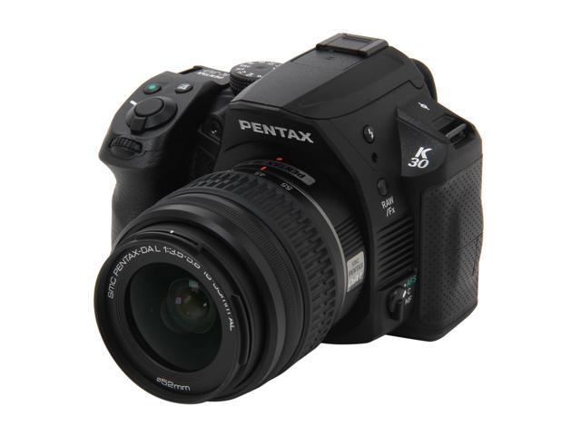 PENTAX K-30 Lens Kit (15624) Black 16.3 MP Digital SLR with 18-55mm Lens