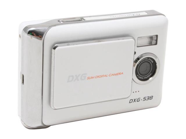DXG DXG-538 White 5.1 MP Digital Camera - Newegg.com