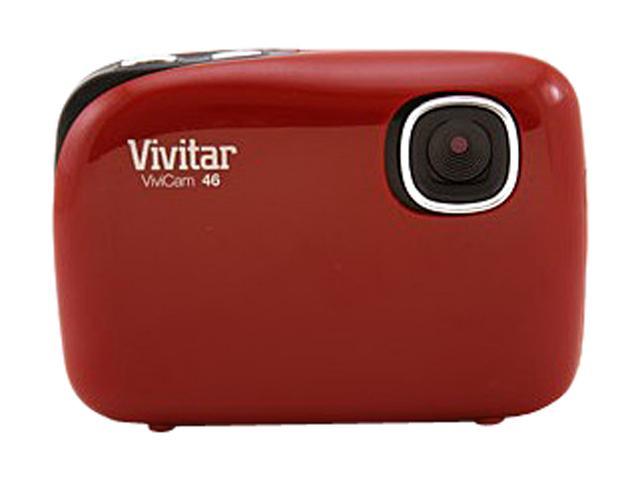 Vivitar ViviCam 46 Red 4.1 MP Digital Camera